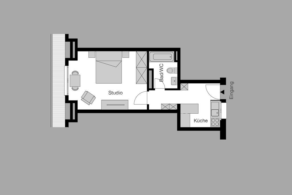 City Stay - Forchstrasse Цюрих Экстерьер фото