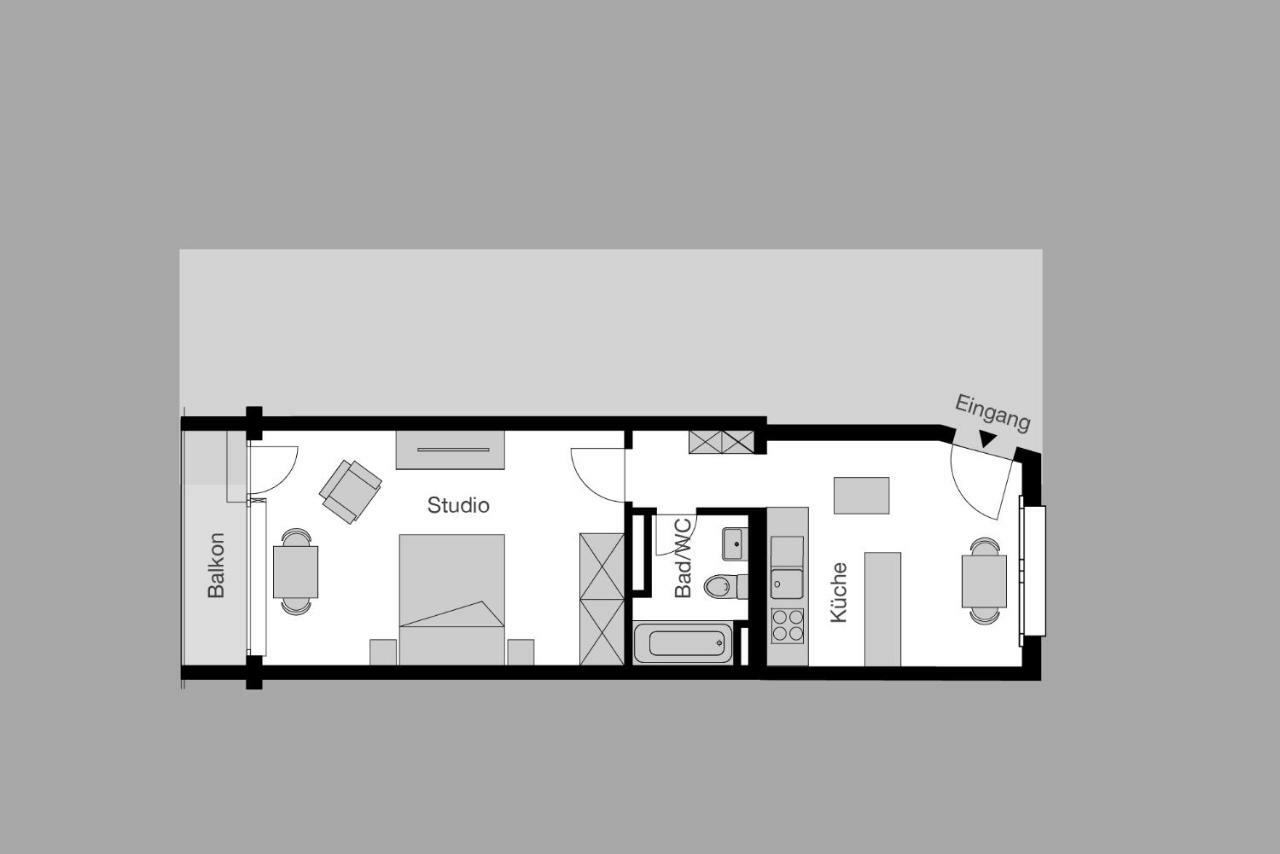 City Stay - Forchstrasse Цюрих Экстерьер фото